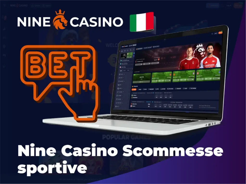 Nine Casino Scommesse sportive